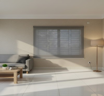 Single Roller Blinds – 1% to 3% Light Control